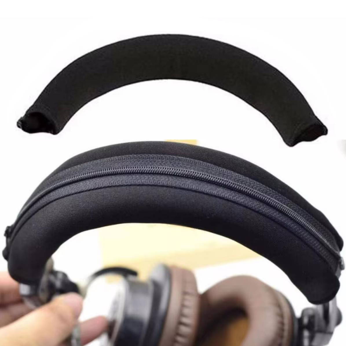 Audio Technica Headphone Ath-M50X - Protector de auriculares con cremallera, funda,