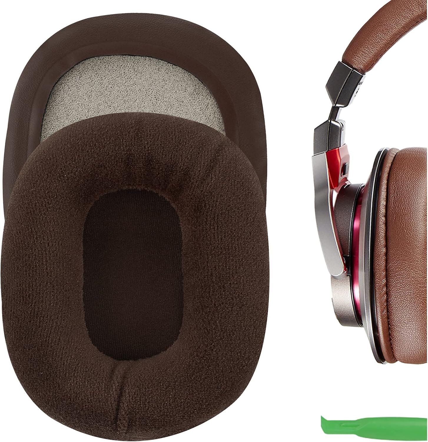 Audio Technica Headphone Ath-M50X - Almohadillas de repuesto de terciopelo cómodas