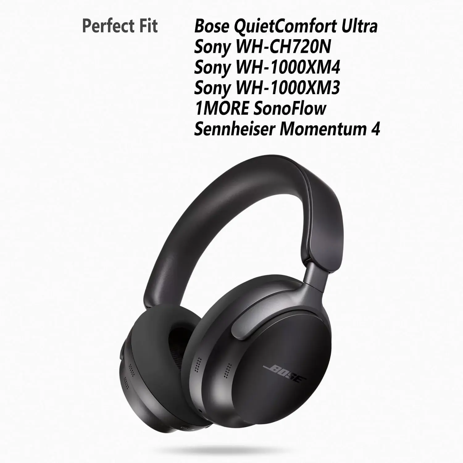 Sennheiser Headphone Momentum 4 - Funda protectora de silicona para auriculares