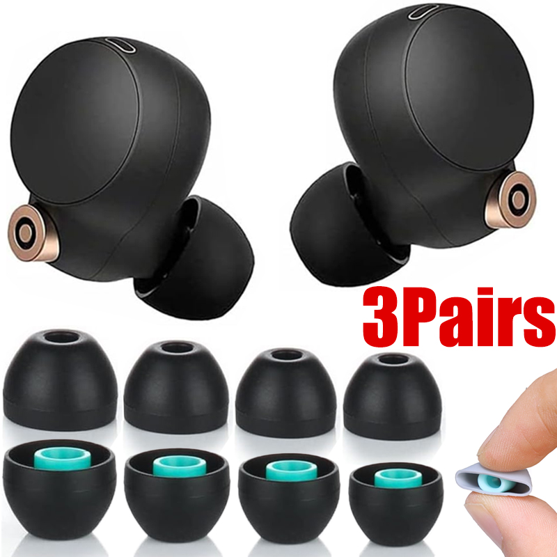6 uds almohadillas de silicona - Sony Headphone Wf-1000Xm5 reseña y precio