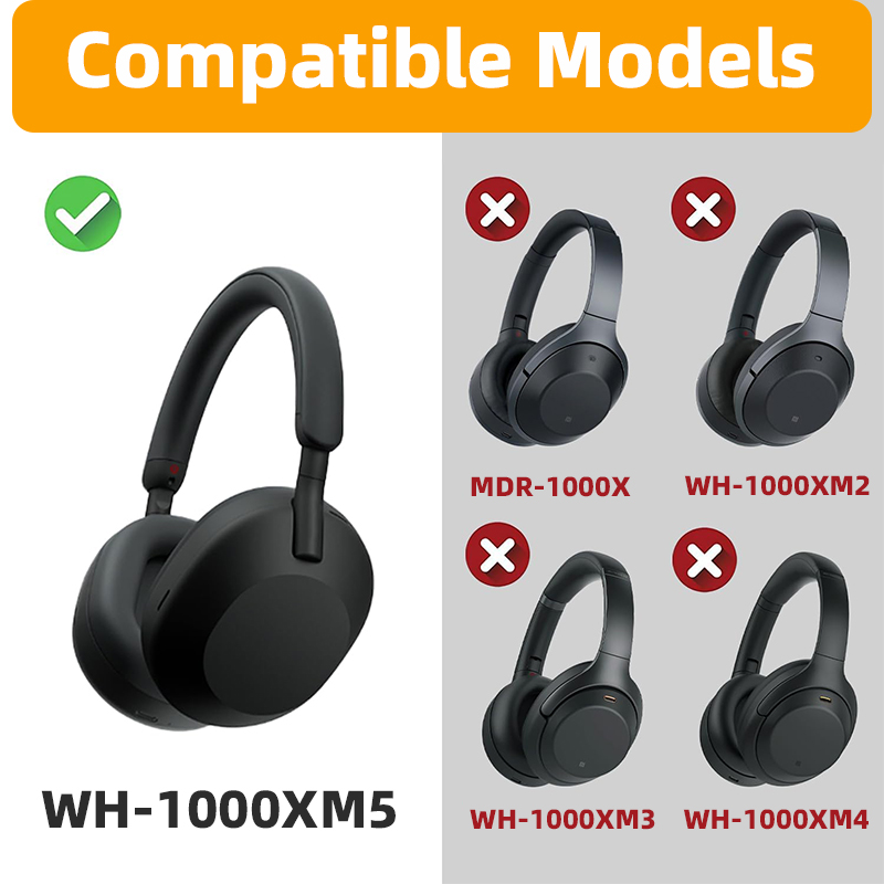 KUTOU Almohadillas de repuesto - Sony Headphone Wh-1000Xm5 reseña y precio