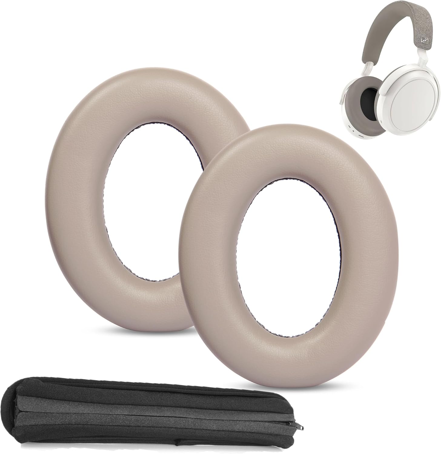 Almohadillas suaves de repuest - Sennheiser Headphone Momentum 4 reseña y precio